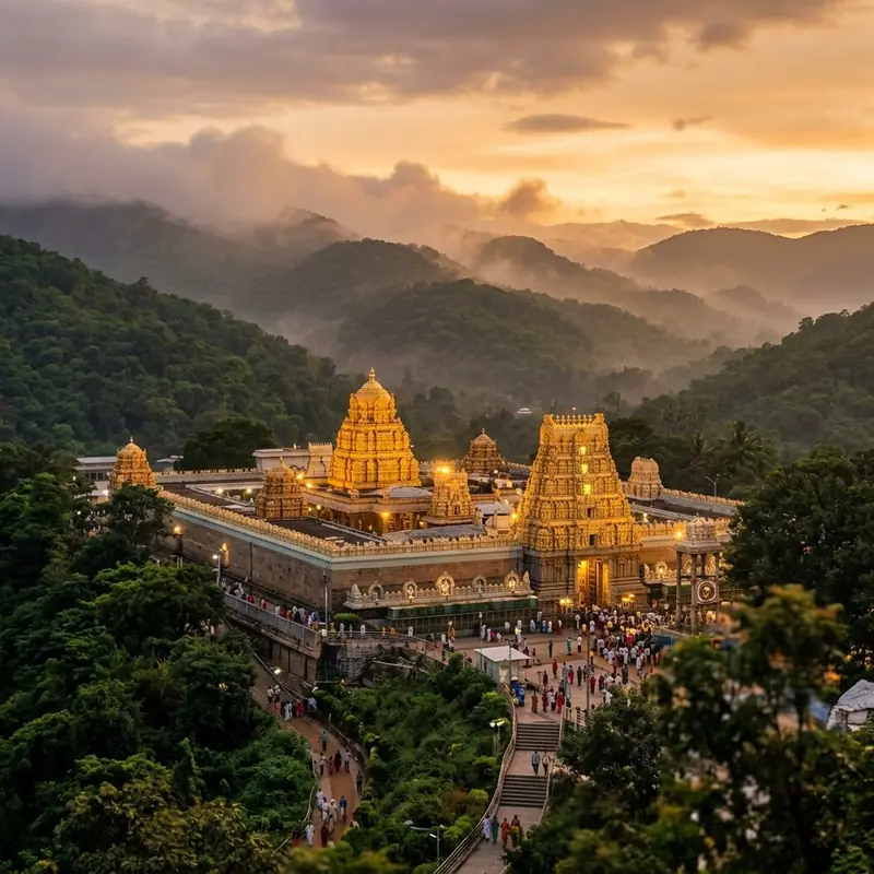 Hyderabad to Tirupati Cab Service